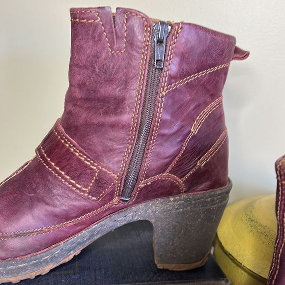 Josef Seibel Leather boots, size 38‎ - Picture 4 of 14